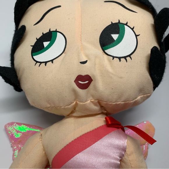 Vintage 2004 PINK CUPID BETTY BOOP
Collectible 16" Large Plush Toy Doll King - Picture 2 of 13